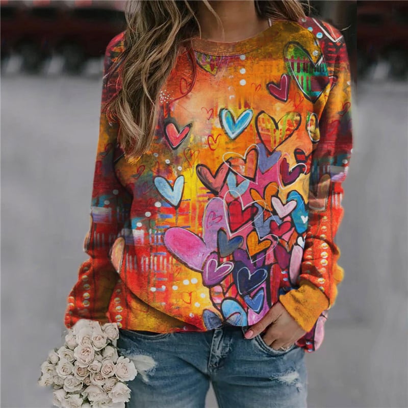 Women's Thermal T-Shirts Magic Butterfly Print Tee