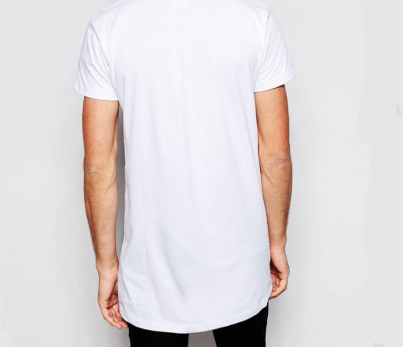 Printed Striped T-Shirts Short Sleeve Round Neck