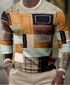 3D Long Sleeve T-Shirts for Men Casual Pullover