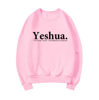 Yeshua Christian Sweatshirt Vintage Faith Apparel