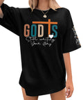 Oversized Christian Shirts Faith Graphic T-Shirt